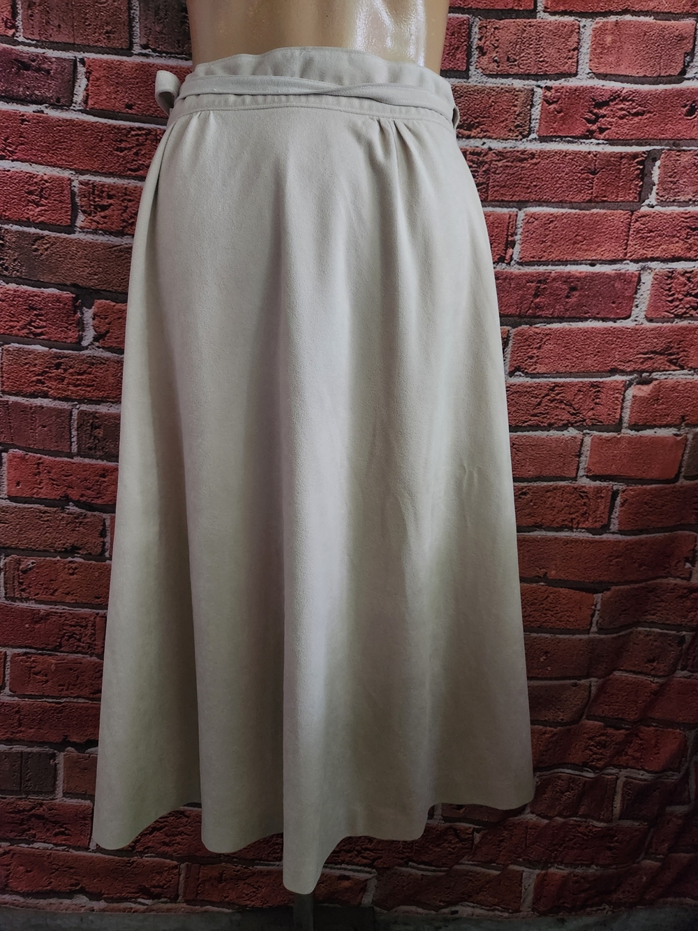 Vintage Wrap A-Line Skirt